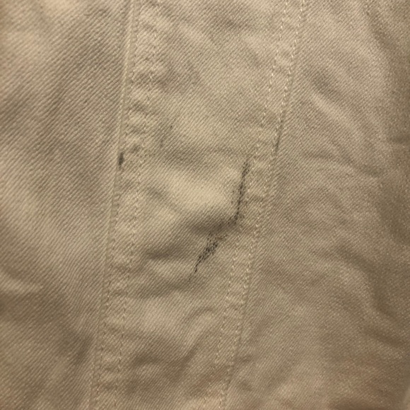 Ralph Lauren White Denim Jacket with Beaded Detail - Picture 6 of 6